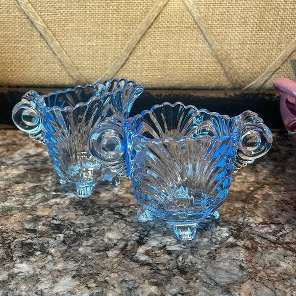 Vintage cream and sugar set - Picture 10 of 10